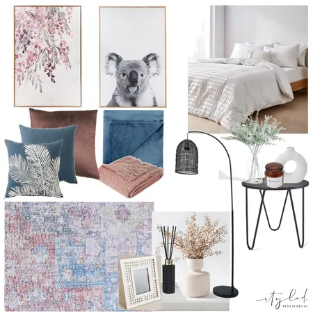 Holmnas Guest Bed Interior Design Mood Board by Styled Interior Design on Style Sourcebook