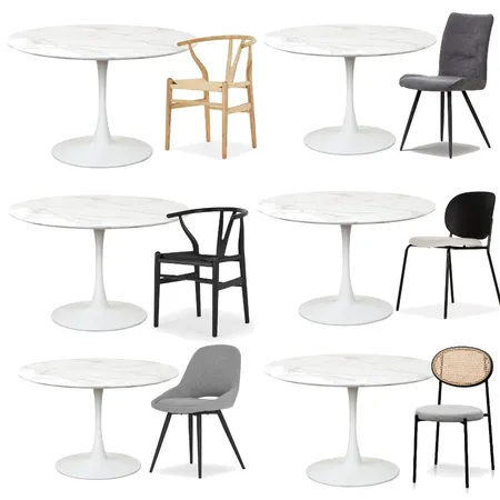 Dining Setting Options Interior Design Mood Board by Corey James Interiors on Style Sourcebook