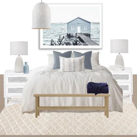 Modern Hamptons Master Interior Design Mood Board by Vienna Rose Interiors on Style Sourcebook