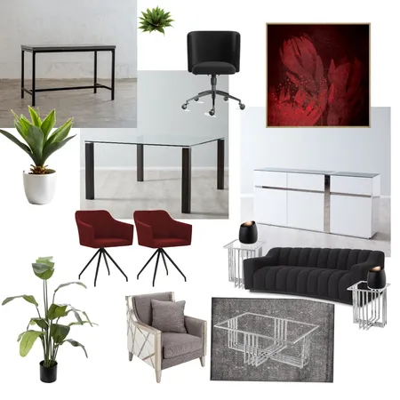 Jim's Office Interior Design Mood Board by Cara on Style Sourcebook