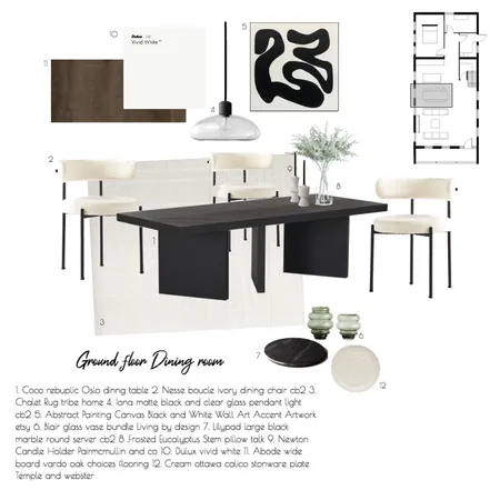 dining Interior Design Mood Board by lals on Style Sourcebook