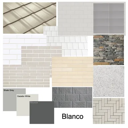 Blanco Colour Palette Interior Design Mood Board by Brickworks on Style Sourcebook