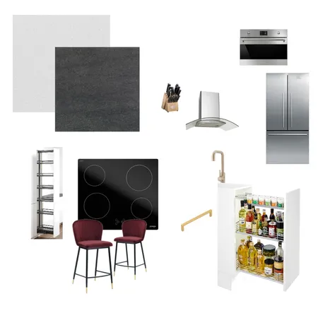kitchen Interior Design Mood Board by jannamorsy