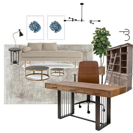 study Interior Design Mood Board by Bakithi Thukwana on Style Sourcebook