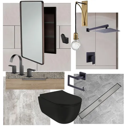 Baño Interior Design Mood Board by isbael on Style Sourcebook
