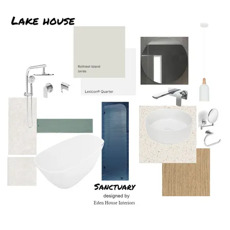 Bathroom Sanctuary Interior Design Mood Board by Eden House Interiors on Style Sourcebook
