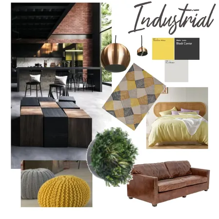 industrial Interior Design Mood Board by kfabrizio on Style Sourcebook