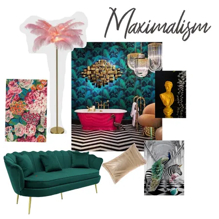 maximalism Interior Design Mood Board by kfabrizio on Style Sourcebook