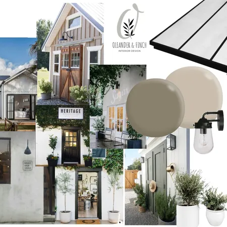 Exterior Interior Design Mood Board by Oleander & Finch Interiors on Style Sourcebook