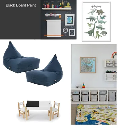 Bateman Kids Play Interior Design Mood Board by WEST. Interiors Studio on Style Sourcebook