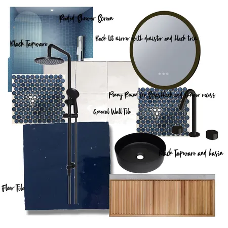 Ensuite Interior Design Mood Board by ODR Interiors on Style Sourcebook