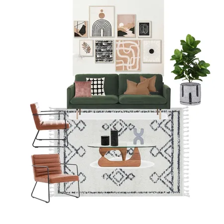 mid century boho living Interior Design Mood Board by Ali1984 on Style Sourcebook