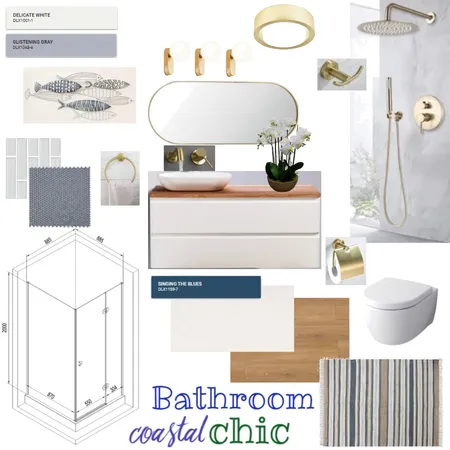 Bathroom Interior Design Mood Board by leanne.nuen@gmail.com on Style Sourcebook