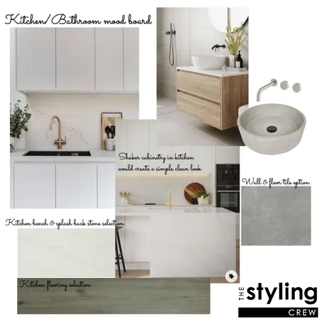Bathroom & Kitchen Board - Rozelle Interior Design Mood Board by The Styling Crew on Style Sourcebook