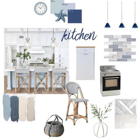 coastal style kitchen Interior Design Mood Board by temuco99 on Style Sourcebook
