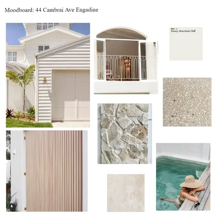 44 Cambrai Ave Engadine Facade Moodboard Interior Design Mood Board by aliceandloan on Style Sourcebook