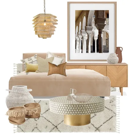 Bohemian Home Decor Interior Design Mood Board by stephanie_janett on Style Sourcebook