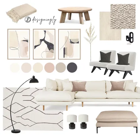 Nordic Japandi Interior Design Mood Board by Designingly Co on Style Sourcebook