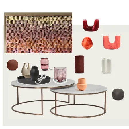 Anthony Coffee Table Styling Interior Design Mood Board by indi haus on Style Sourcebook