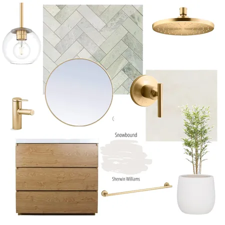 Sleevi bathroom Interior Design Mood Board by Stone and Oak on Style Sourcebook
