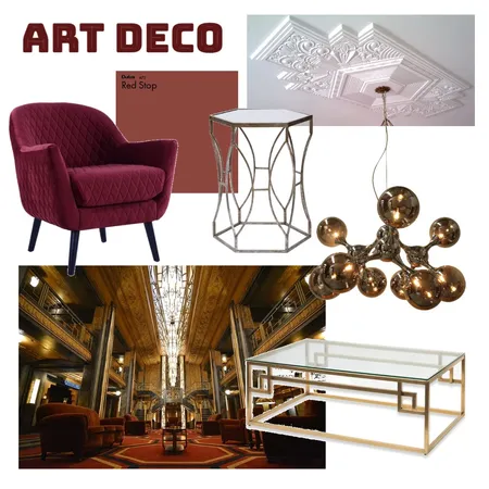 art deco moodboard Interior Design Mood Board by scleland on Style Sourcebook