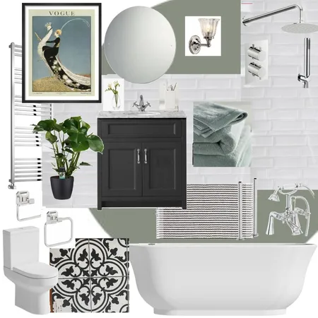 Kerr Family Bathroom Interior Design Mood Board by Steph Smith on Style Sourcebook