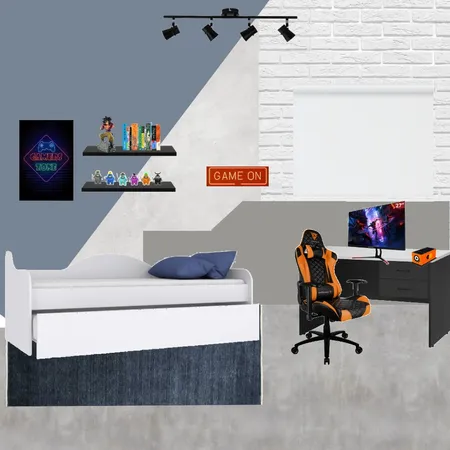 Quarto Bernardo II Interior Design Mood Board by Tamiris on Style Sourcebook