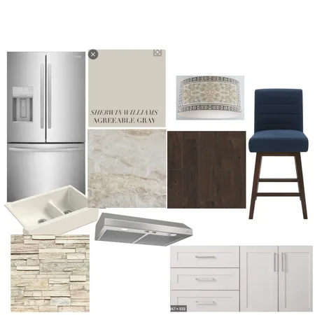 Bree's Kitchen Interior Design Mood Board by breerothman081915 on Style Sourcebook