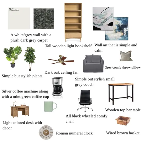 Office Mood Board Interior Design Mood Board by kenziedammer on Style Sourcebook