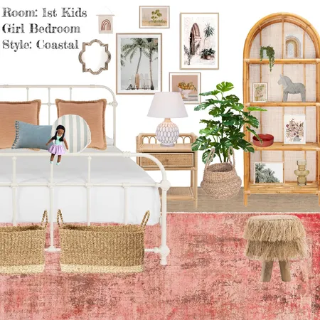 Coastal Girls bedroom Interior Design Mood Board by Dexcom & Design on Style Sourcebook