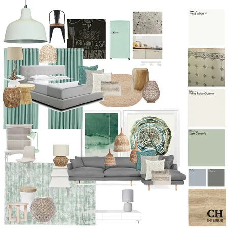 Graedenerstraße Interior Design Mood Board by CH-Interior on Style Sourcebook
