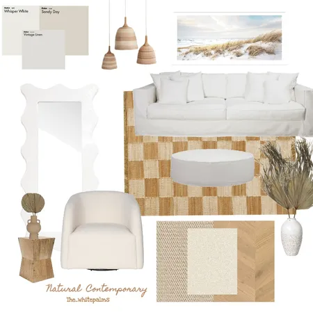 Natural Contemporary Interior Design Mood Board by Sage & Cove Interiors on Style Sourcebook