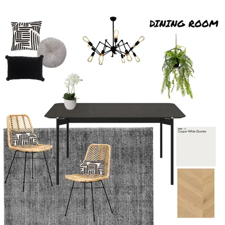Dining Room Sample Board Interior Design Mood Board by Ish on Style Sourcebook