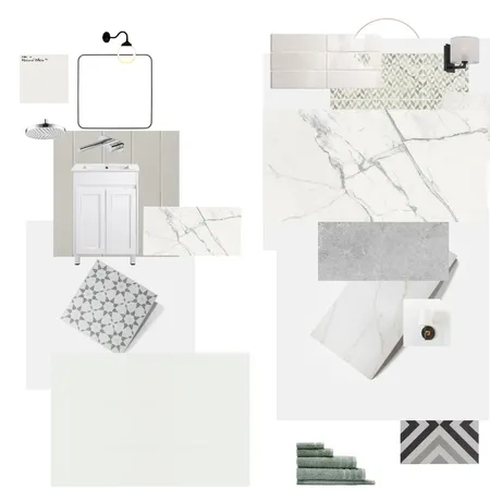 Bathroom 1 Interior Design Mood Board by ewiltshire on Style Sourcebook