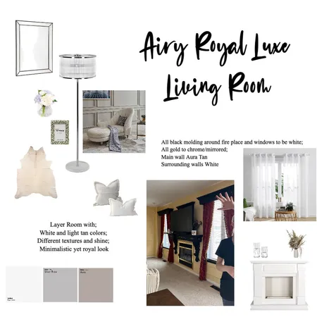 Stephanies Living Room Interior Design Mood Board by lavieestbelledecor on Style Sourcebook