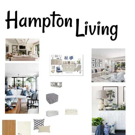Hampton living Interior Design Mood Board by Annadavis on Style Sourcebook