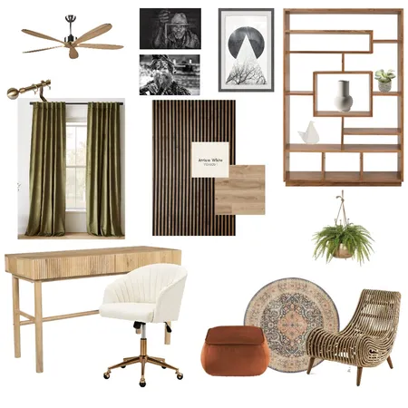 Study Interior Design Mood Board by amandaemde19@gmail.com on Style Sourcebook