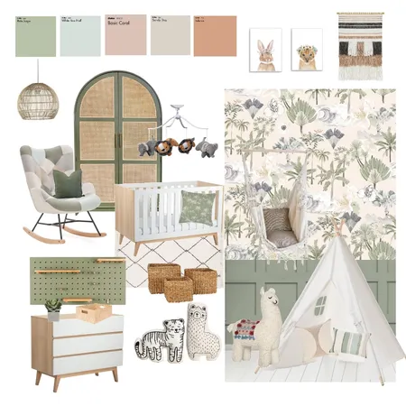 Nursery Moodboard Interior Design Mood Board by gancarmen on Style Sourcebook