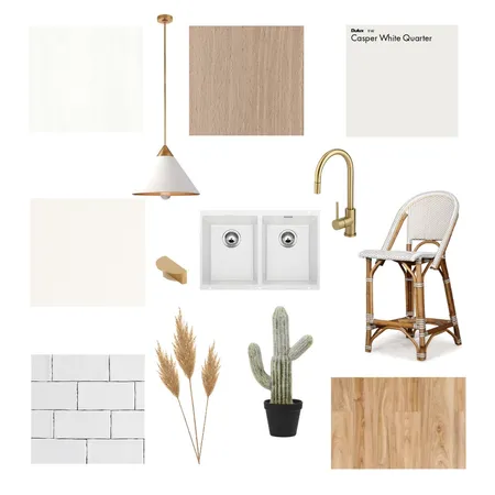 Warm White Coastal- Kitchen Interior Design Mood Board by Coco Interiors on Style Sourcebook