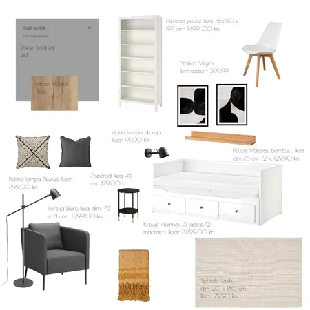 bedroom 2 paurević Interior Design Mood Board by acikovic on Style Sourcebook