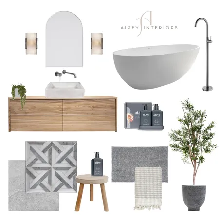 Bathroom Contemporary Interior Design Mood Board by Airey Interiors on Style Sourcebook