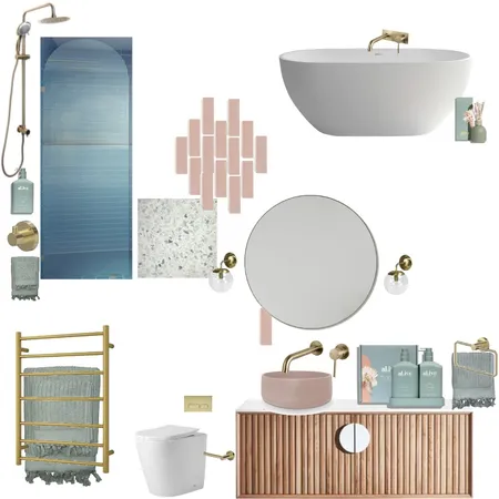 Bathroom mood board x1 Interior Design Mood Board by bethannie96 on Style Sourcebook