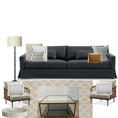 Lounge Interior Design Mood Board by Kate Halpin Design on Style Sourcebook