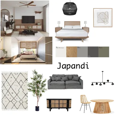 japandi style Interior Design Mood Board by Emily Fox on Style Sourcebook