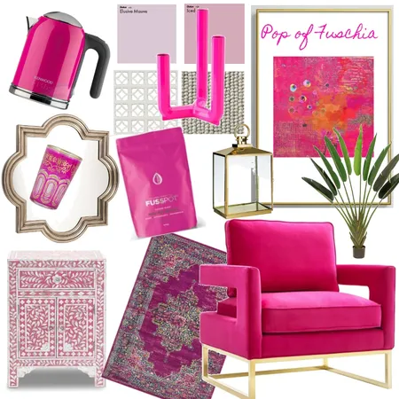 pop of fuschia Interior Design Mood Board by sam01 on Style Sourcebook