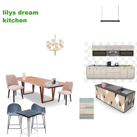 lilys dream kitchen Interior Design Mood Board by xLemonTeax on Style Sourcebook