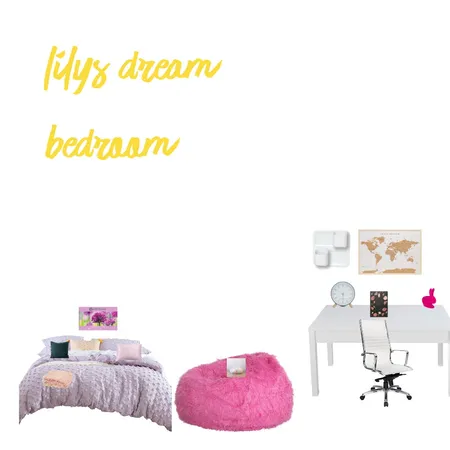lilys dream bedroom Interior Design Mood Board by xLemonTeax on Style Sourcebook
