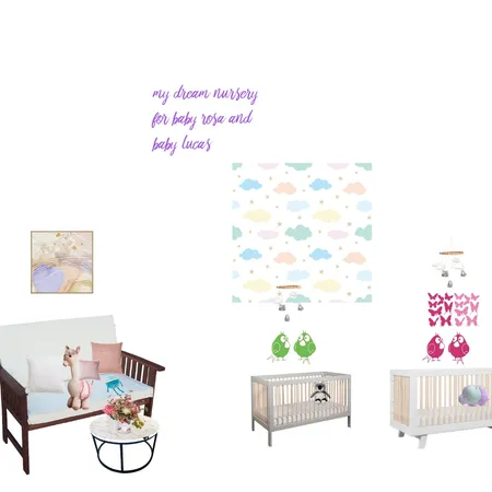 my dream nursery Interior Design Mood Board by xLemonTeax on Style Sourcebook