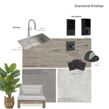 Senderos Diamond Interior Design Mood Board by Noelia Sanchez on Style Sourcebook