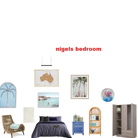 nigel's bedroom Interior Design Mood Board by xLemonTeax on Style Sourcebook